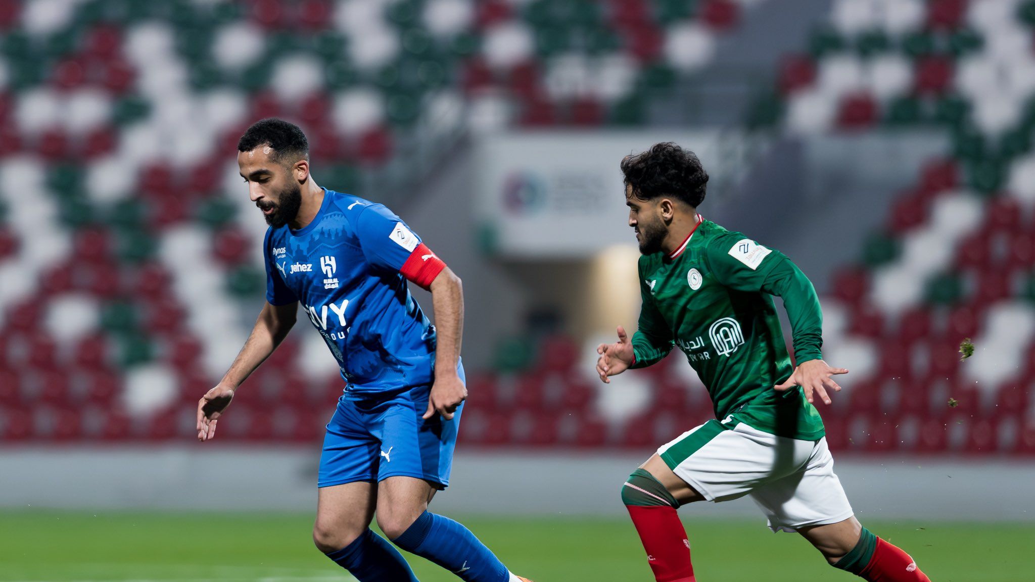 من مباراة الهلال والاتفاق - دوري جوي للنخبة