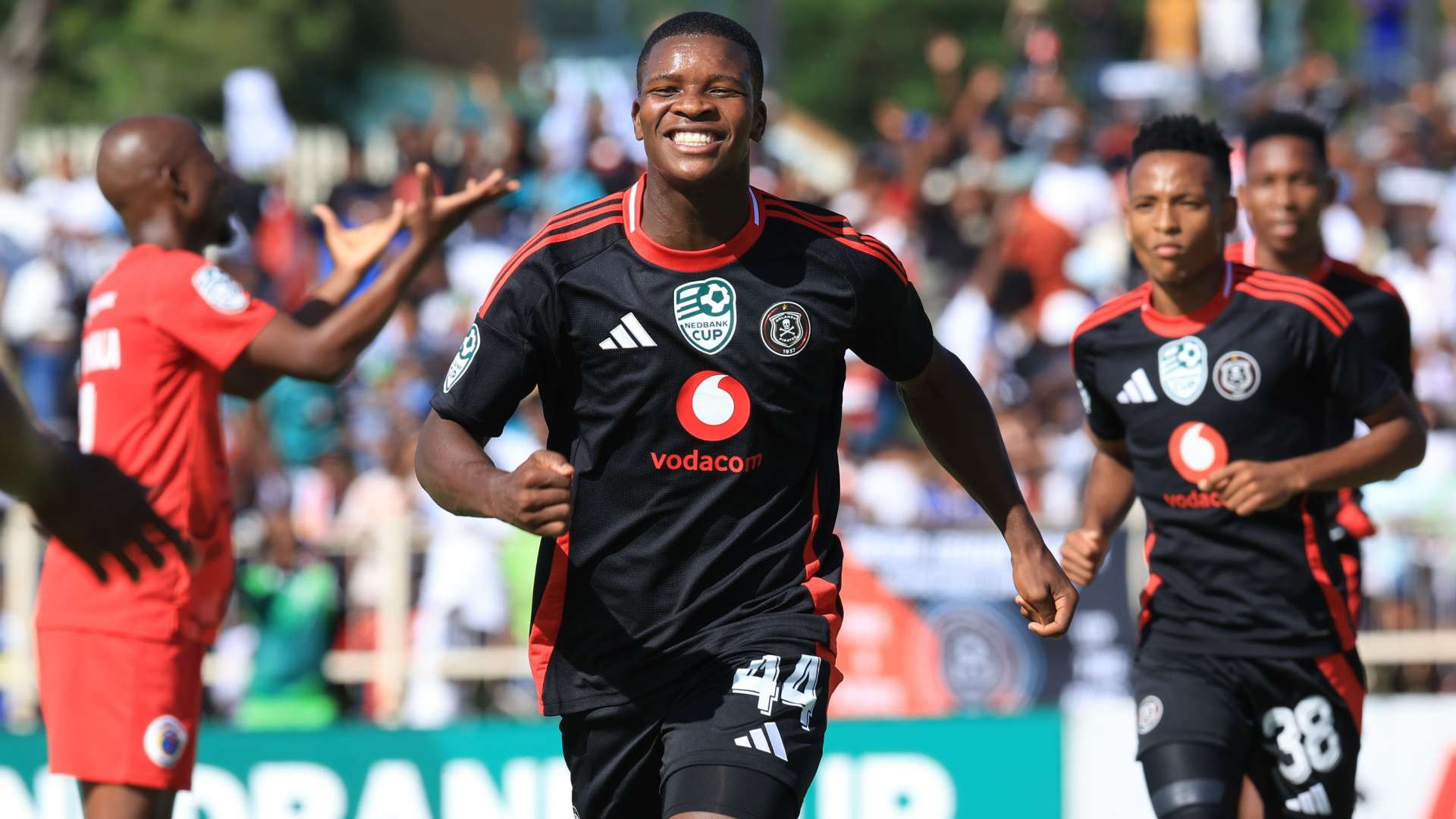 Mbekezeli Mbokazi, SuperSport United vs Orlando Pirates, March 2025