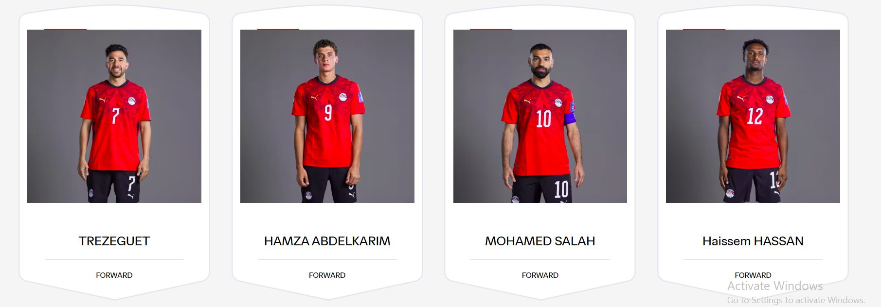 قميص منتخب مصر