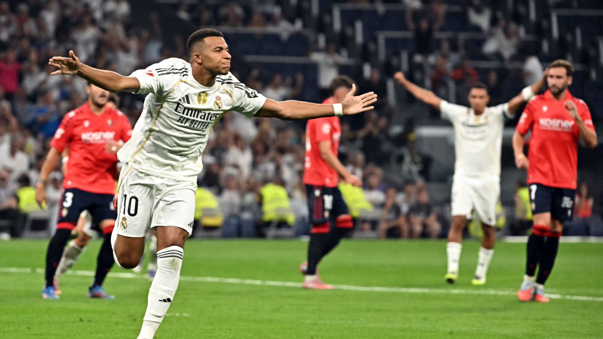 mbappe real madrid osasuna goal 19 agosto 2025 liga