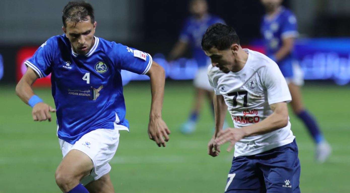 مباراة الرمثا والسلط في الدوري الأردني