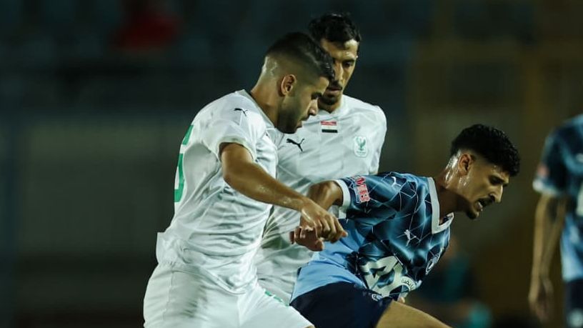 مباراة بيراميدز والمصري في الدوري