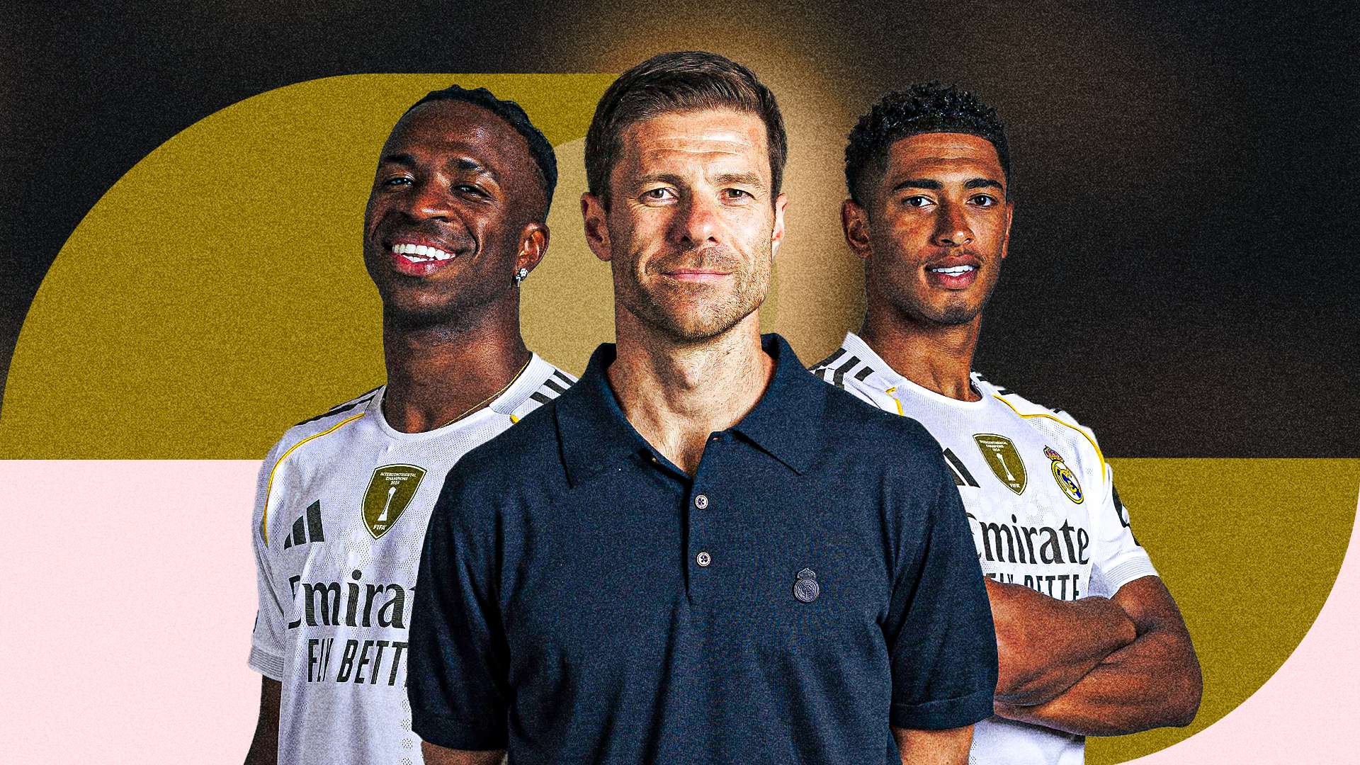 تشابي ألونسو مع فينيسيوس وبيلينجهام