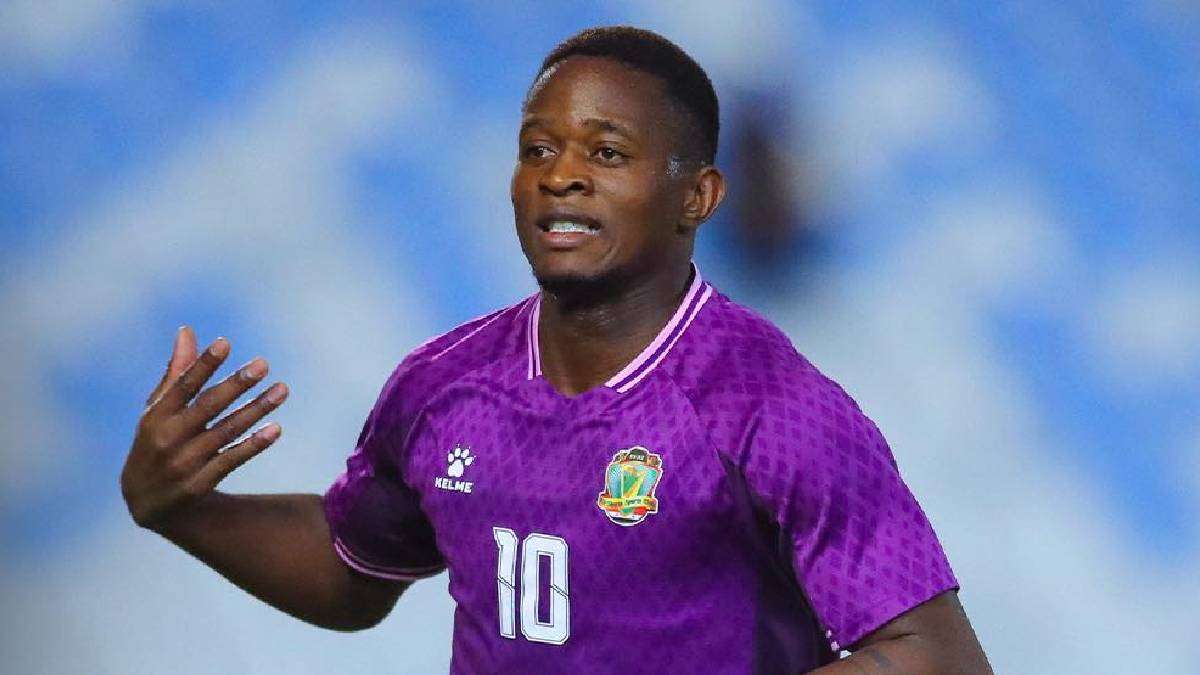 ليونيل أتيبا لاعب الشرطة العراقي