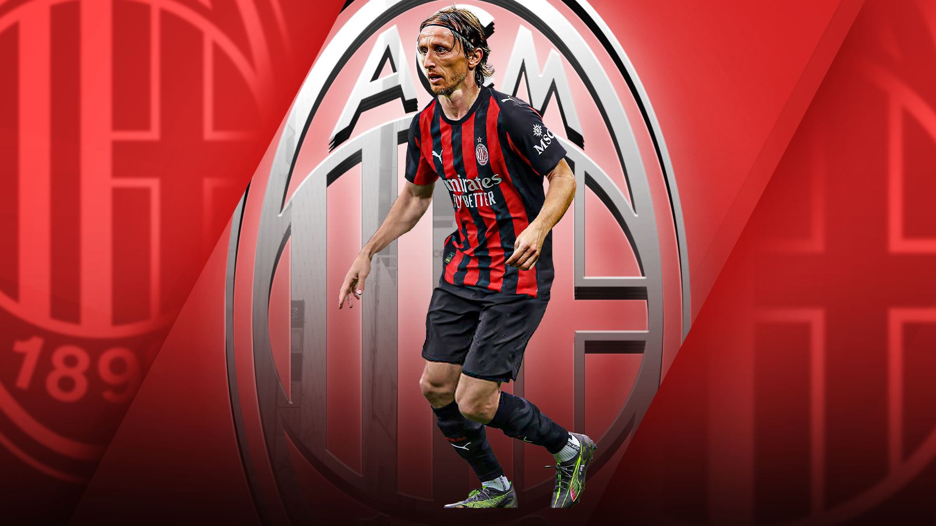 GFX Luka Modric Milan 2-1