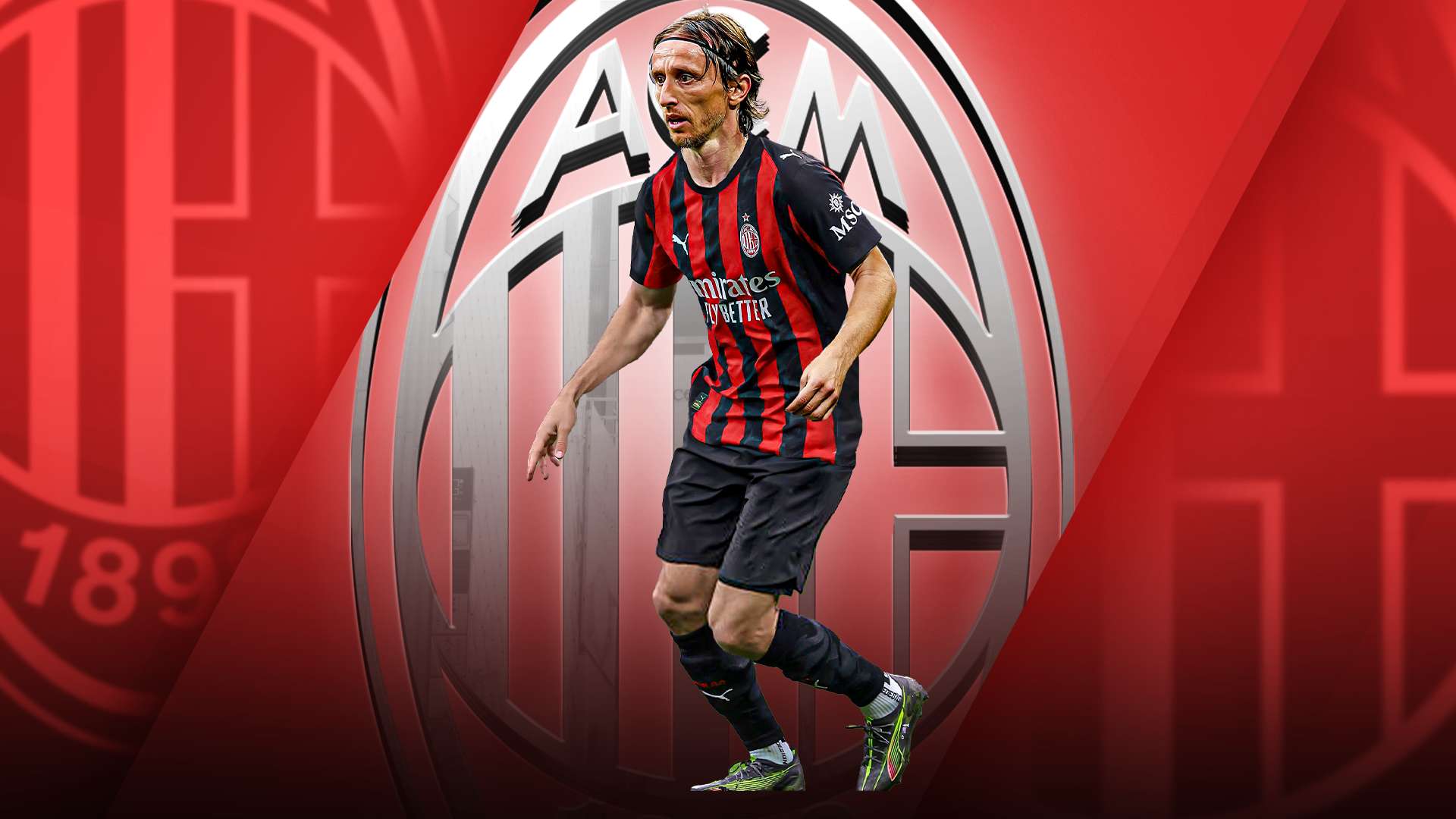 GFX Luka Modric Milan 2-1