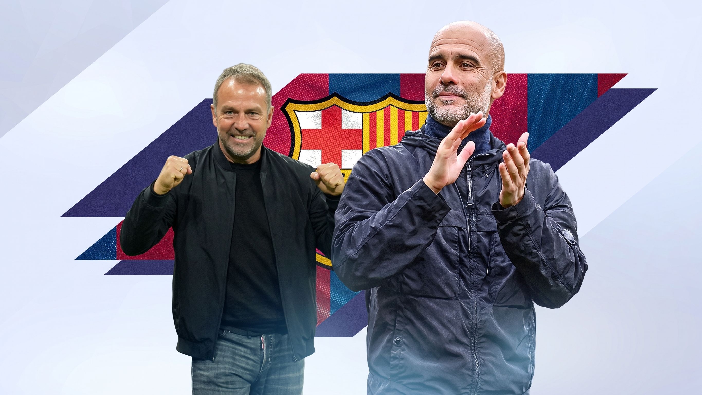 Flick vs Guardiola