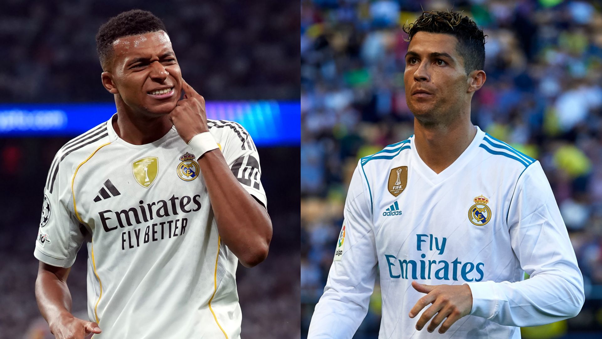 مقارنة بين مبابي ورونالدو بعد 100 مباراة مع ريال مدريد