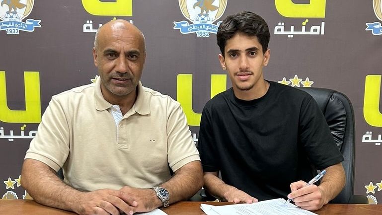 سالم التعمري لاعبا في الفيصلي الأردني