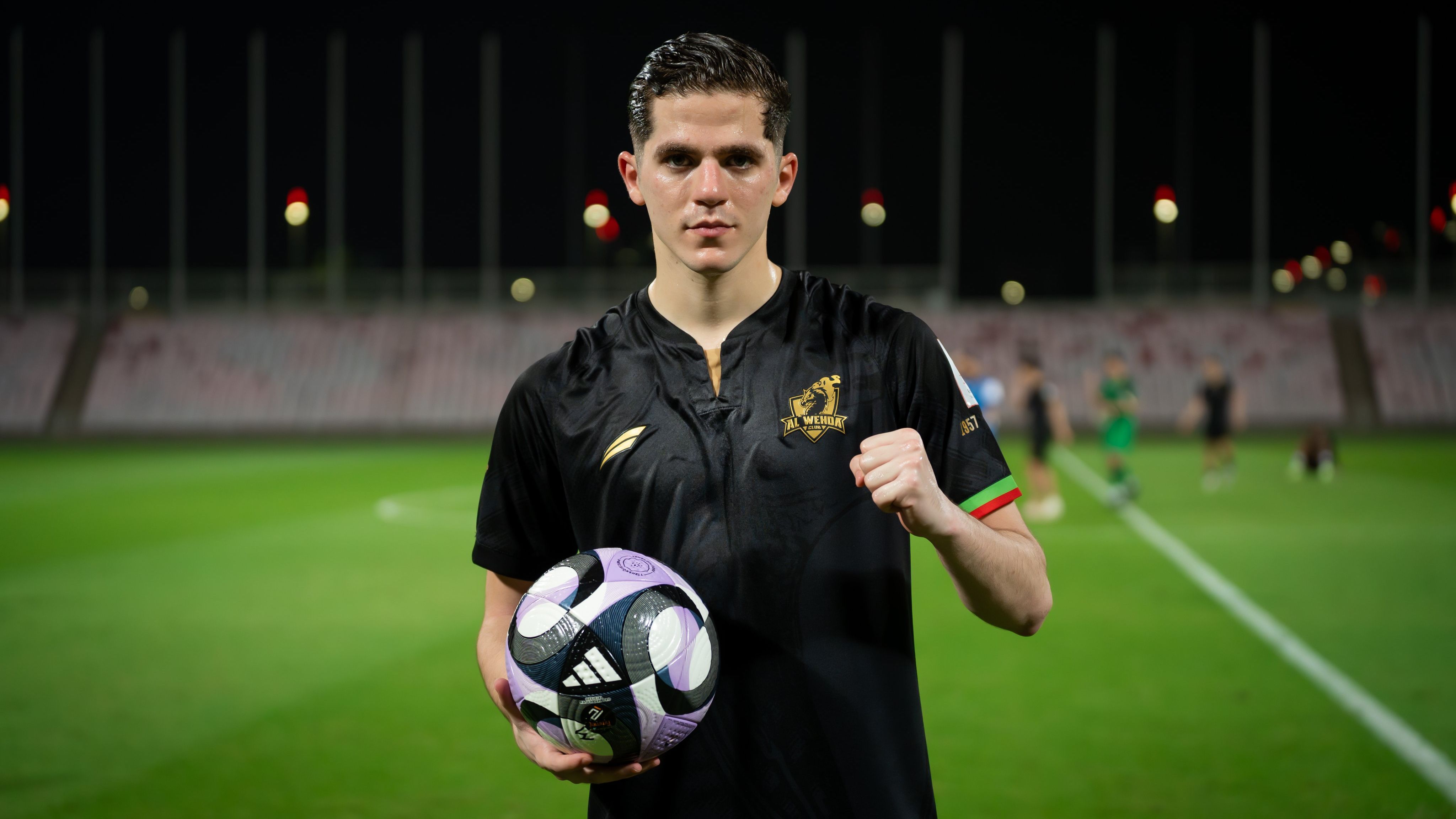 مراد الخضري مهاجم فريق الوحدة تحت 21 عامًا