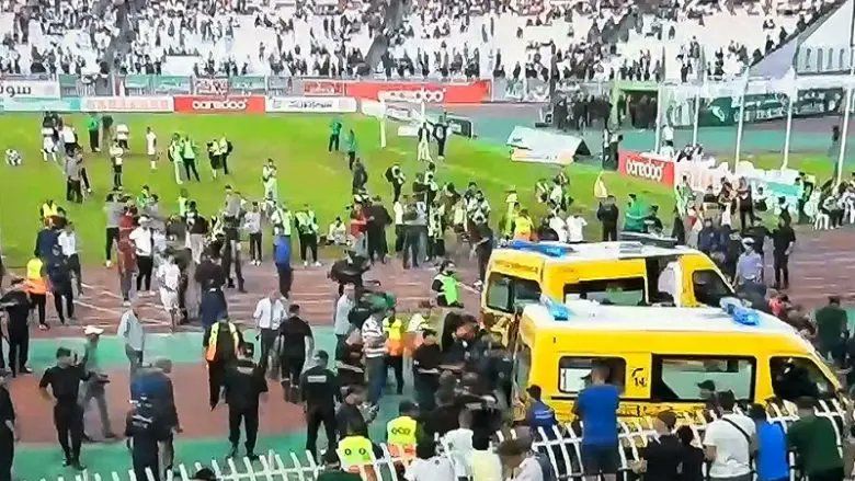 أحداث مباراة التتويج بالدوري الجزائري