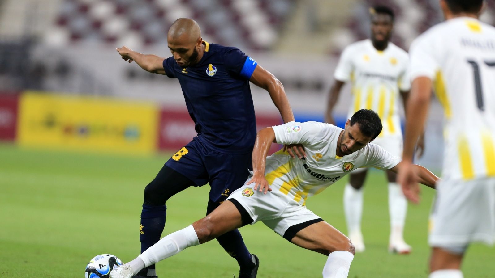 Foto de Grafa contra Qatar en la séptima jornada de la Qatar Stars League
