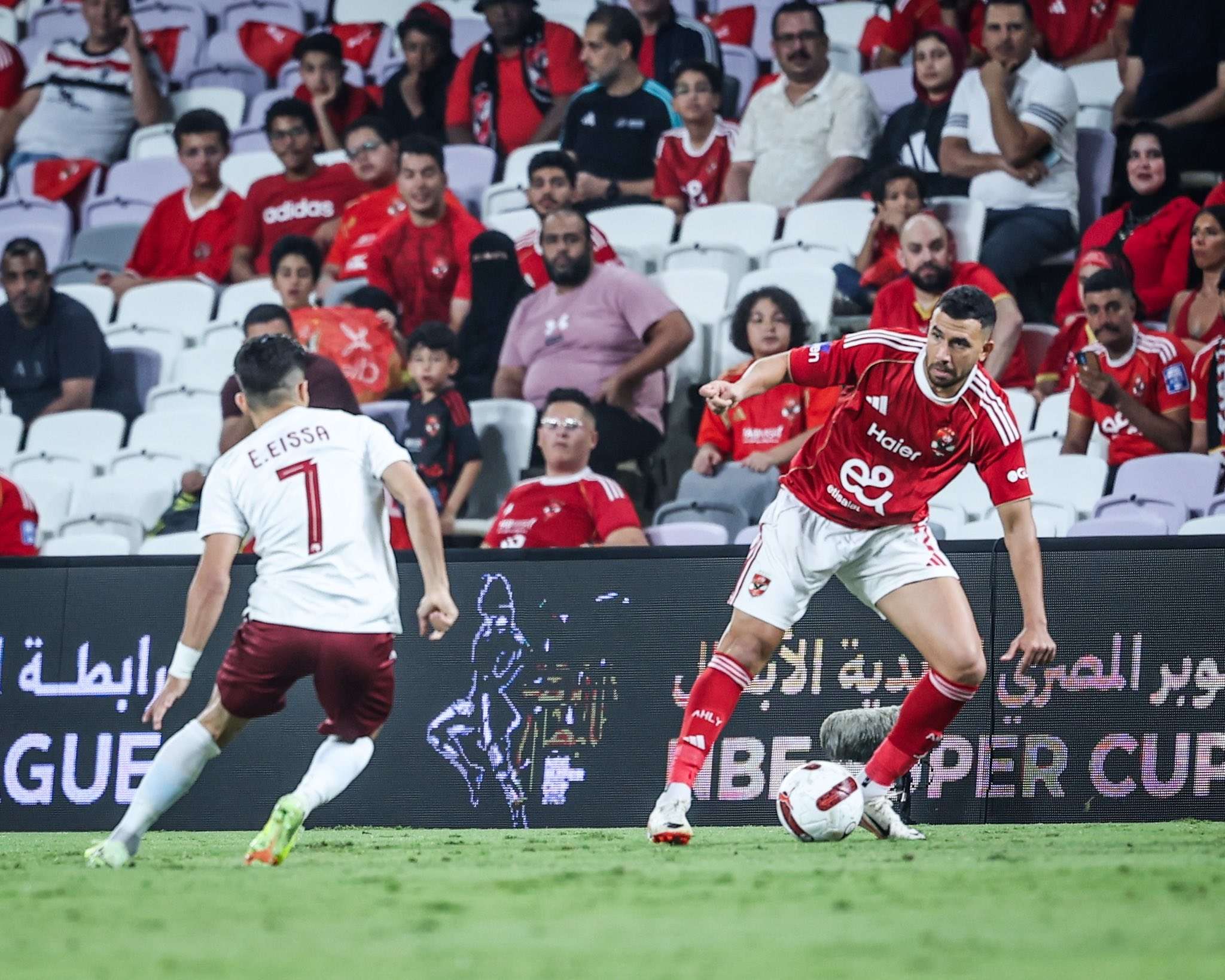 مباراة الأهلي وسيراميكا كليوباترا في كأس السوبر المصري