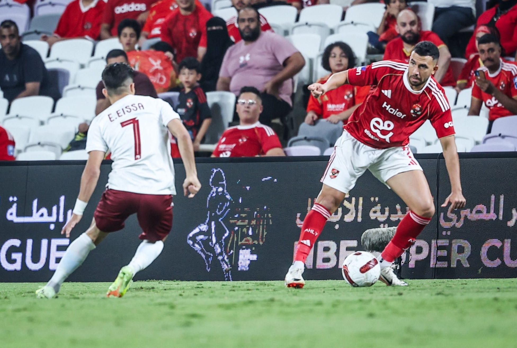 مباراة الأهلي وسيراميكا كليوباترا في كأس السوبر المصري