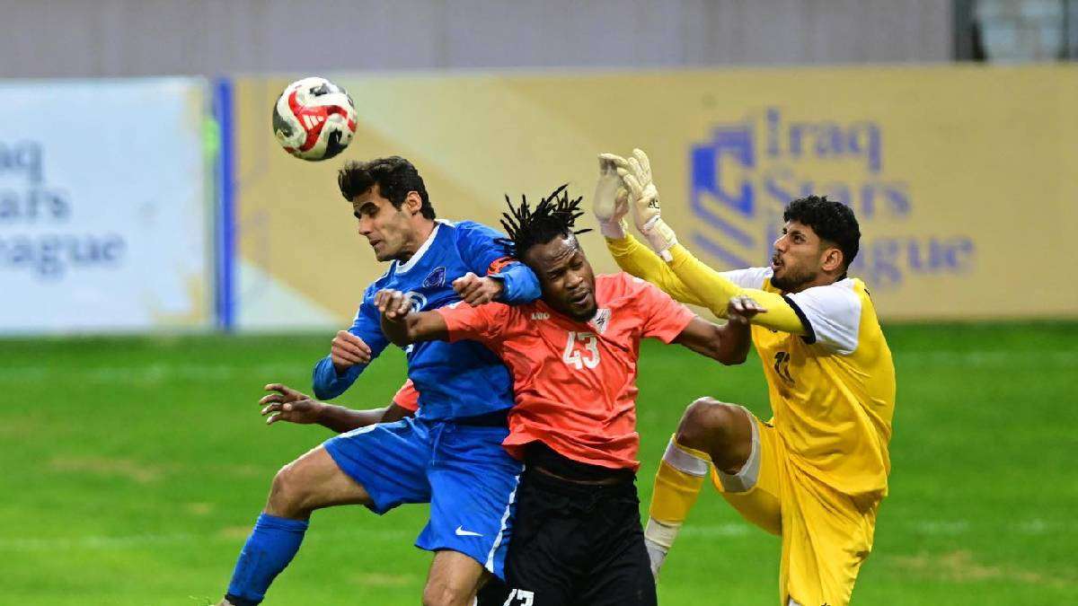 مباراة الطلبة والكهرباء في الدوري العراقي