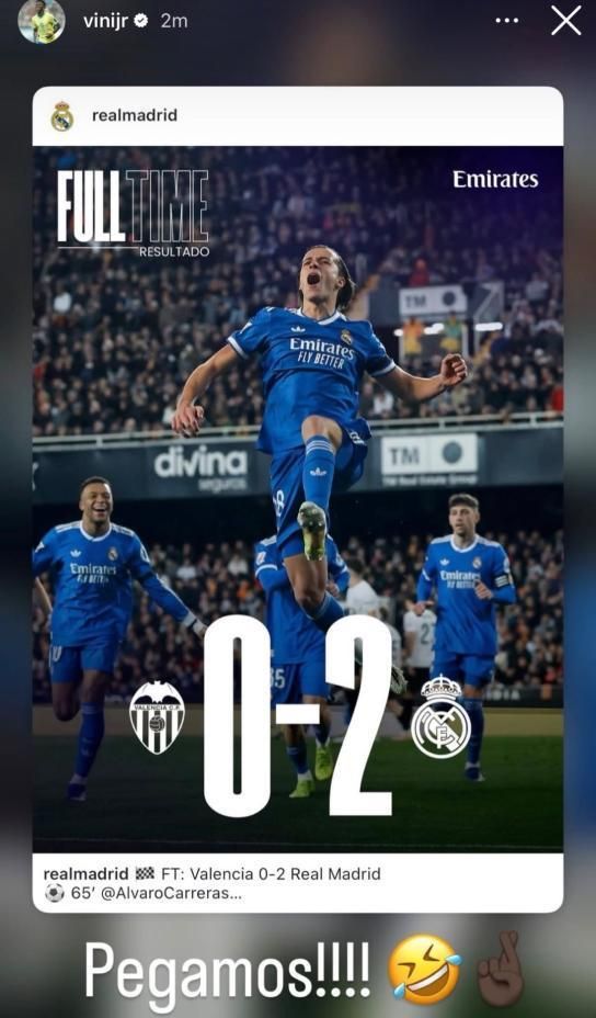 Vinicius Real Madrid Valencia Mestalla