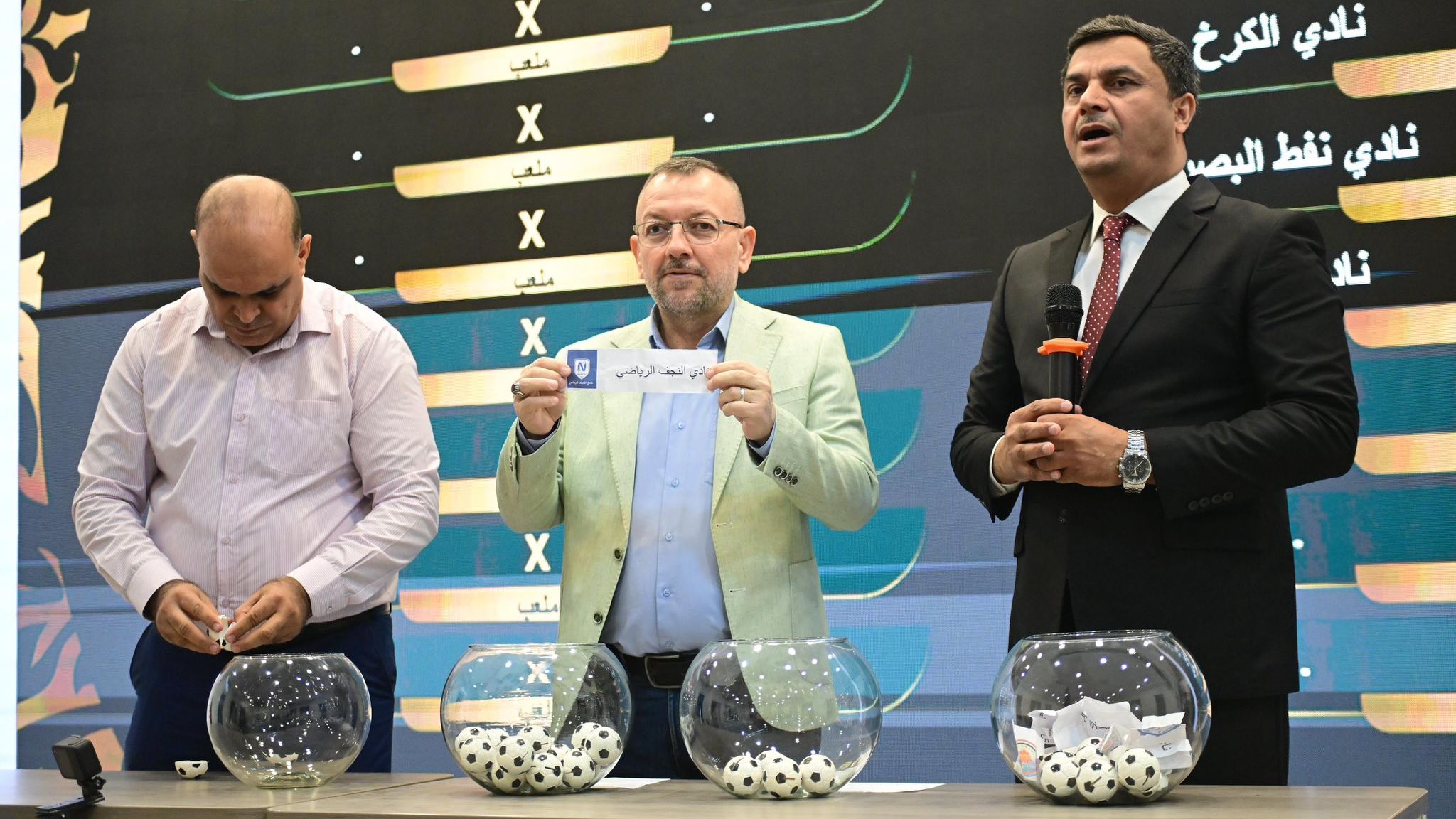 Tirage du tour des 32 de la Coupe d'Irak: affiches prometteuses et duels inattendus