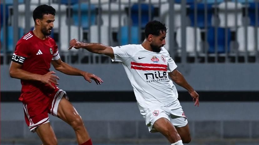 مباراة الزمالك ومودرن