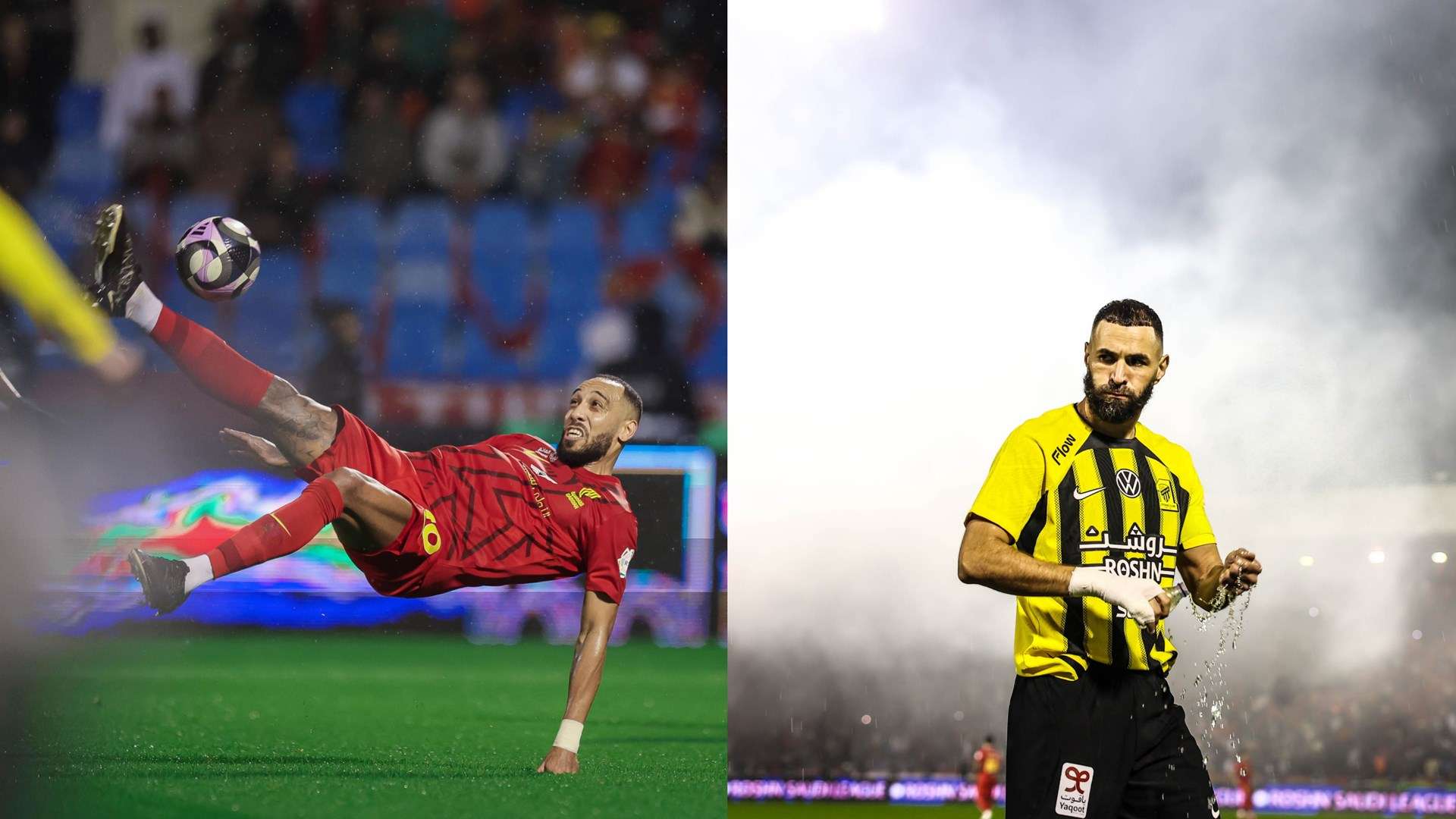 Pierre-Emerick Aubameyang Alqadsiah Karim Benzema Ittihad RSL 2024-2025