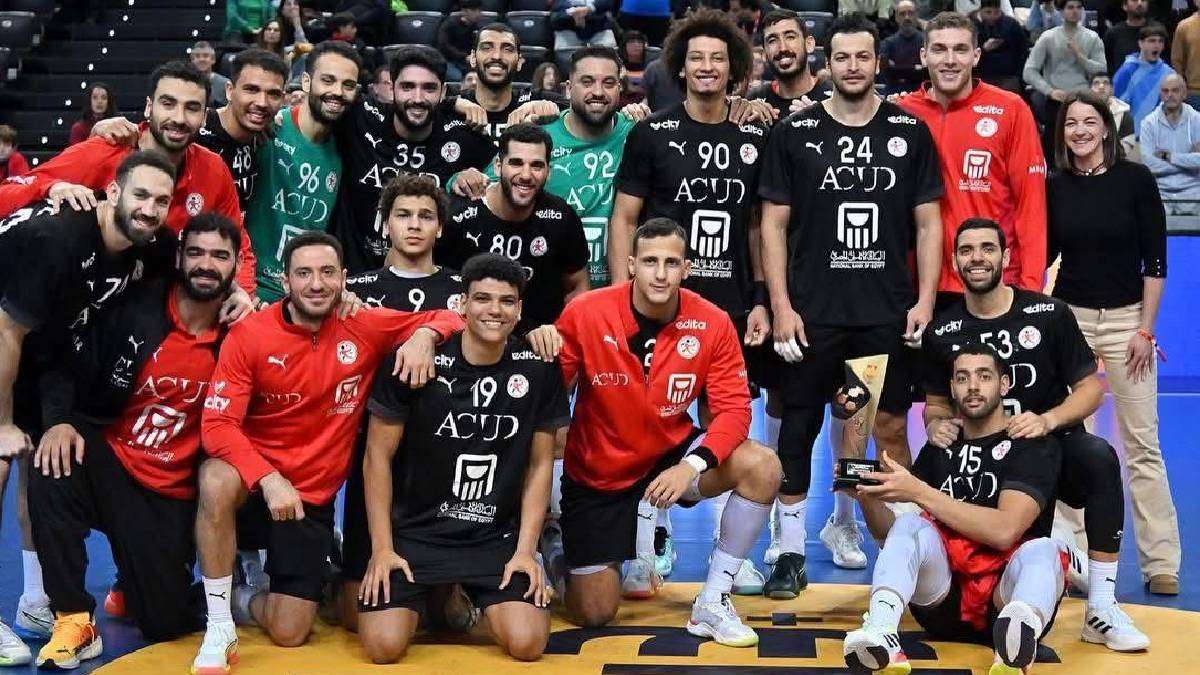 لاعبو منتخب مصر لكرة اليد