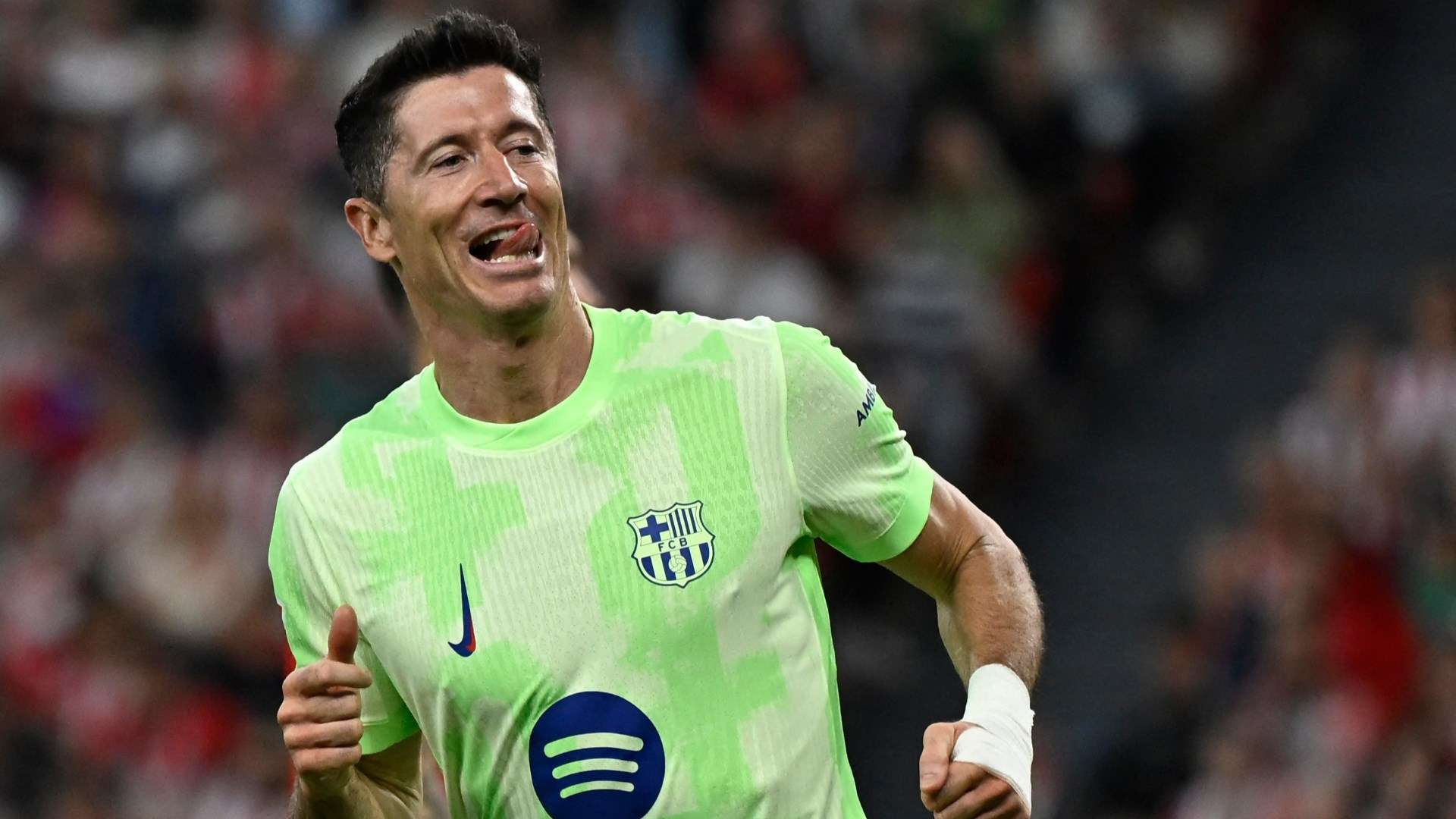 Robert Lewandowski Barcelona 2025