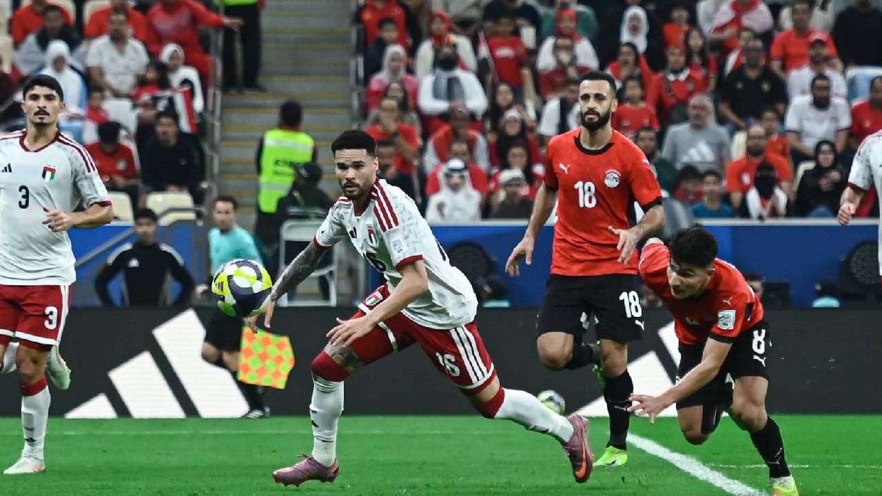 مباراة مصر والإمارات في كأس العرب