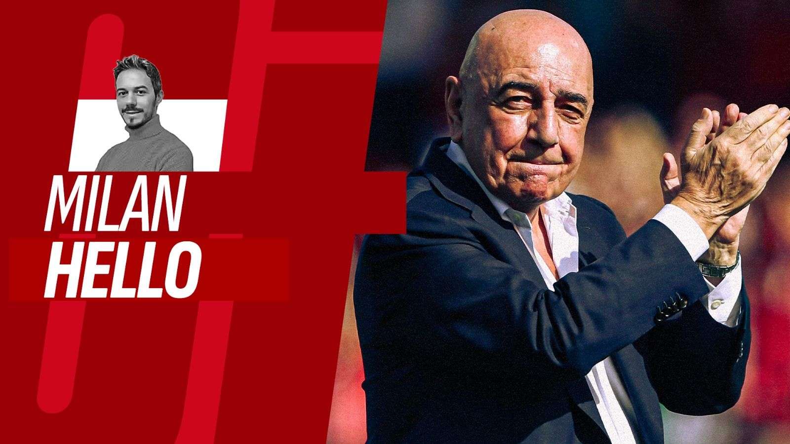 Grafica Milan Hello Galliani 2025 16.9