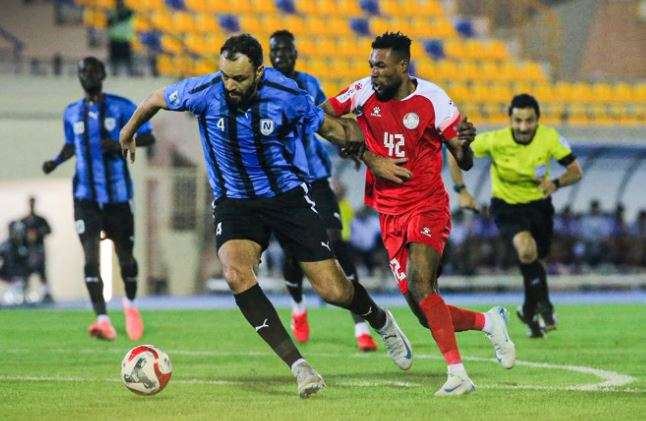 مباراة الموصل والنجف في الدوري العراقي
