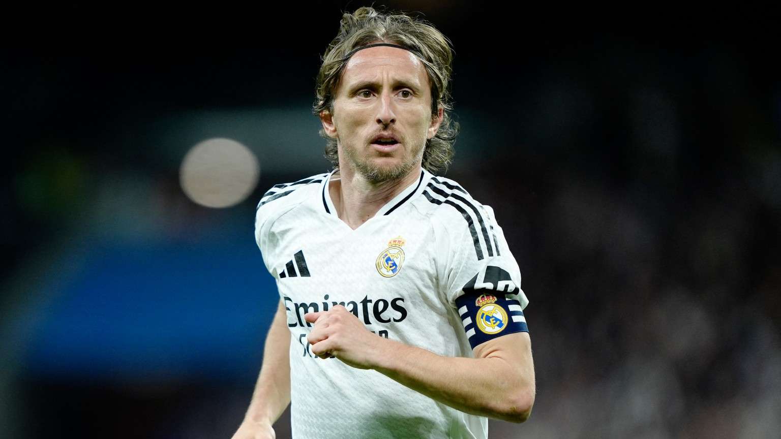 Luka Modric of Real Madrid in action