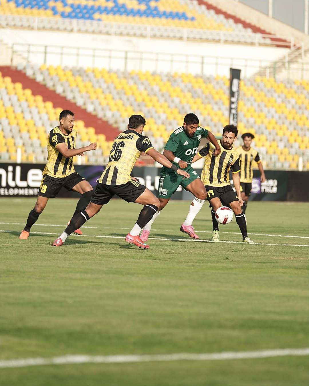 مباراة زد والمقاولون في الدوري المصري