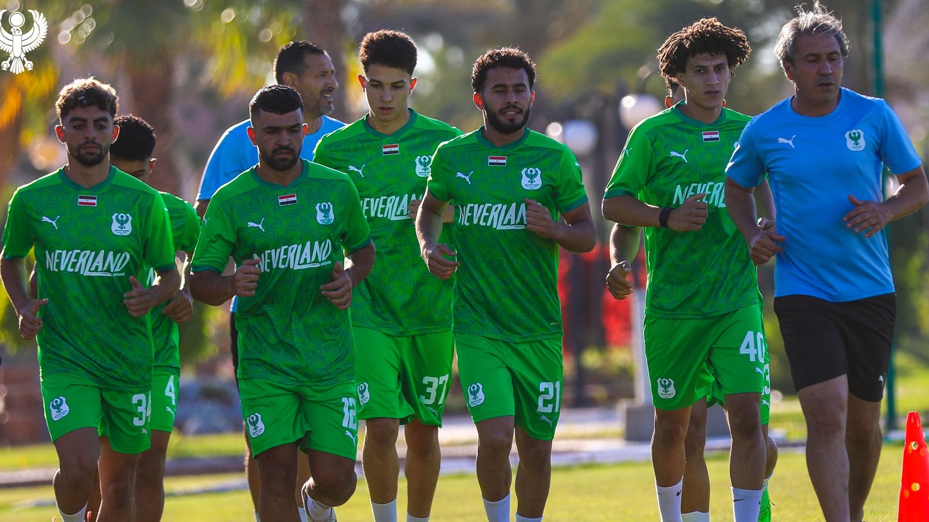 تدريبات المصري تحت قيادة نبيل الكوكي