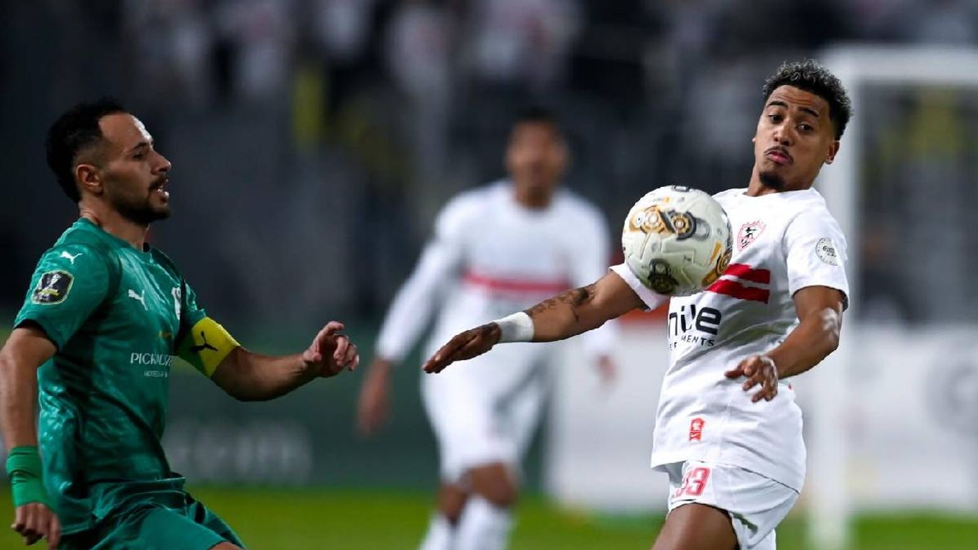 التعادل يحكم مواجهة الزمالك والمصري في الكونفدرالية الأفريقية