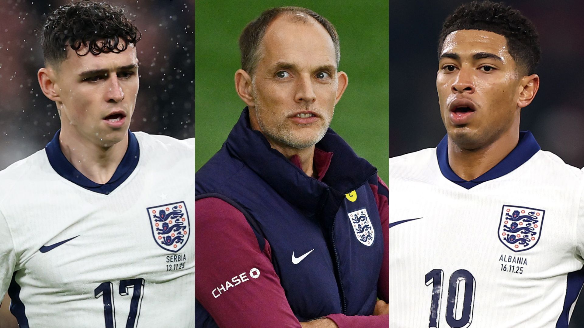 Thomas Tuchel Jude Bellingham Phil Foden England