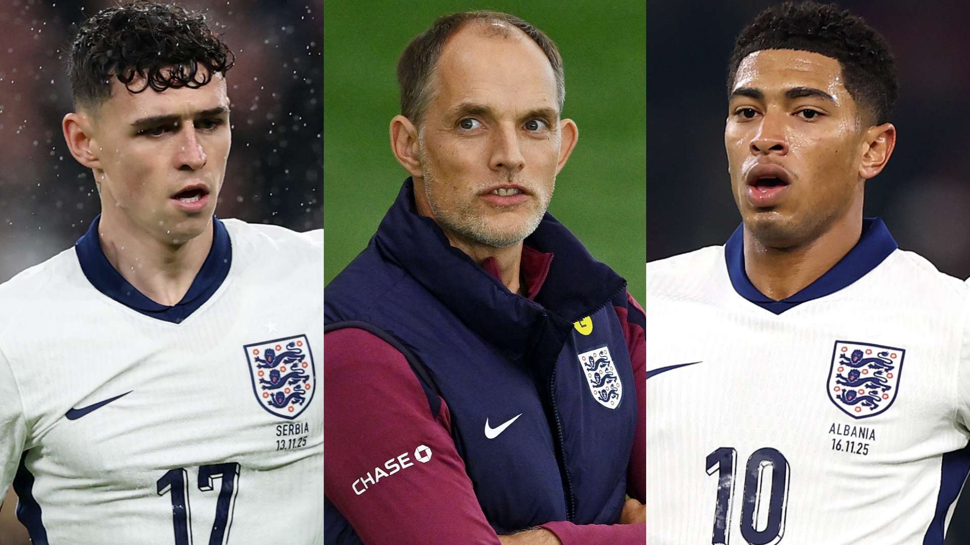 Thomas Tuchel Jude Bellingham Phil Foden England