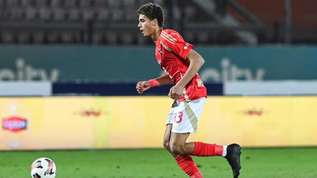 حمزة عبد الكريم مهاجم الأهلي ومنتخب مصر للناشئين