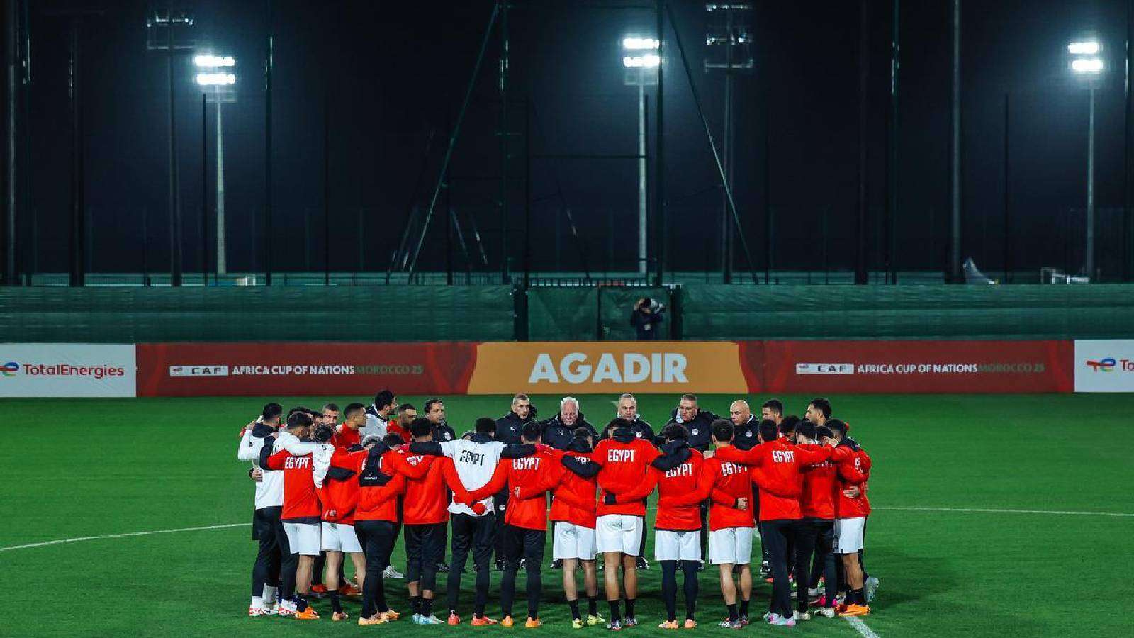 لاعبو منتخب مصر