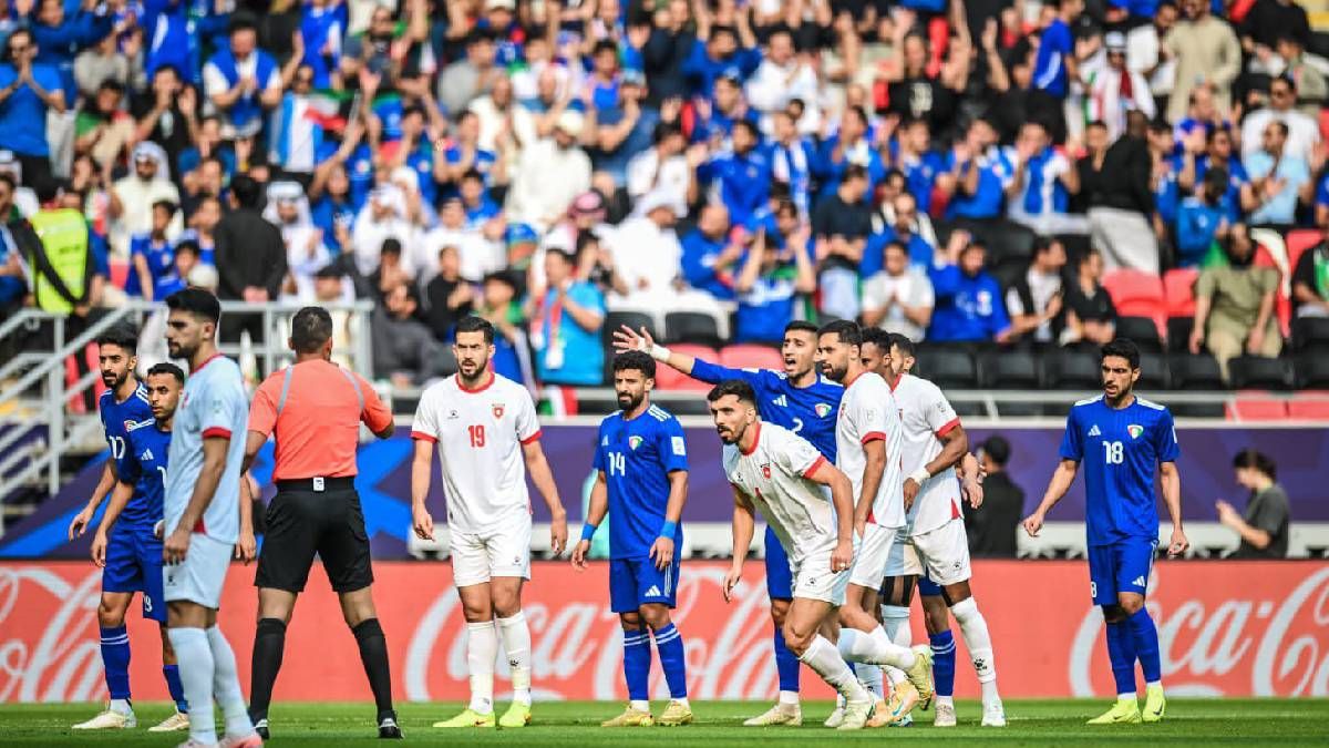 مباراة الأردن والكويت في كأس العرب