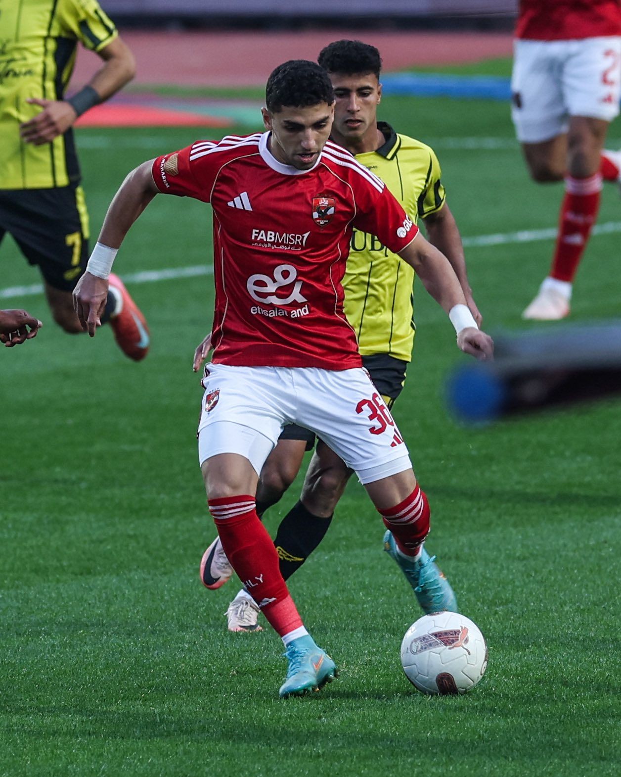 مباراة الأهلي ووادي دجلة في الدوري المصري