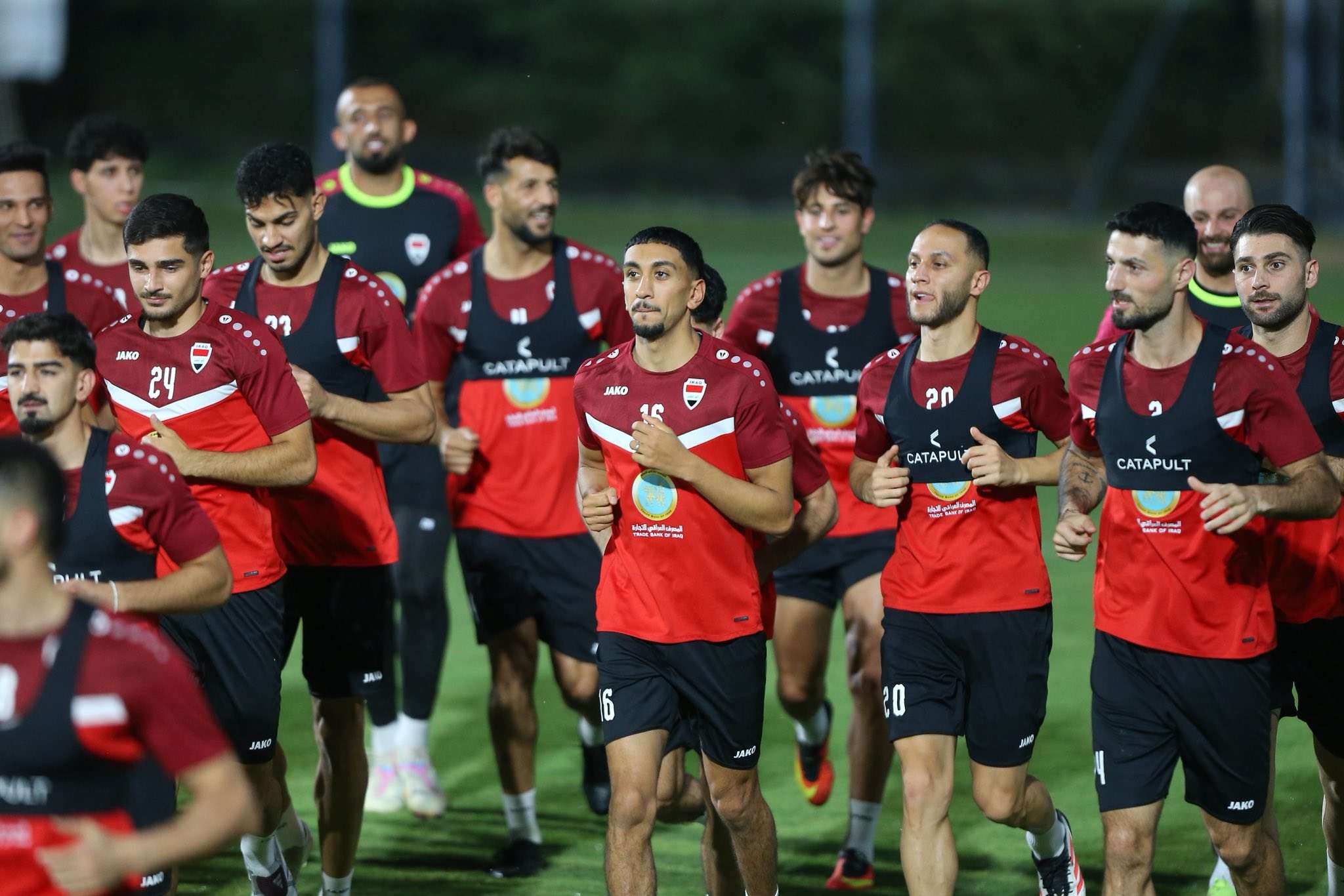 تدريبات منتخب العراق