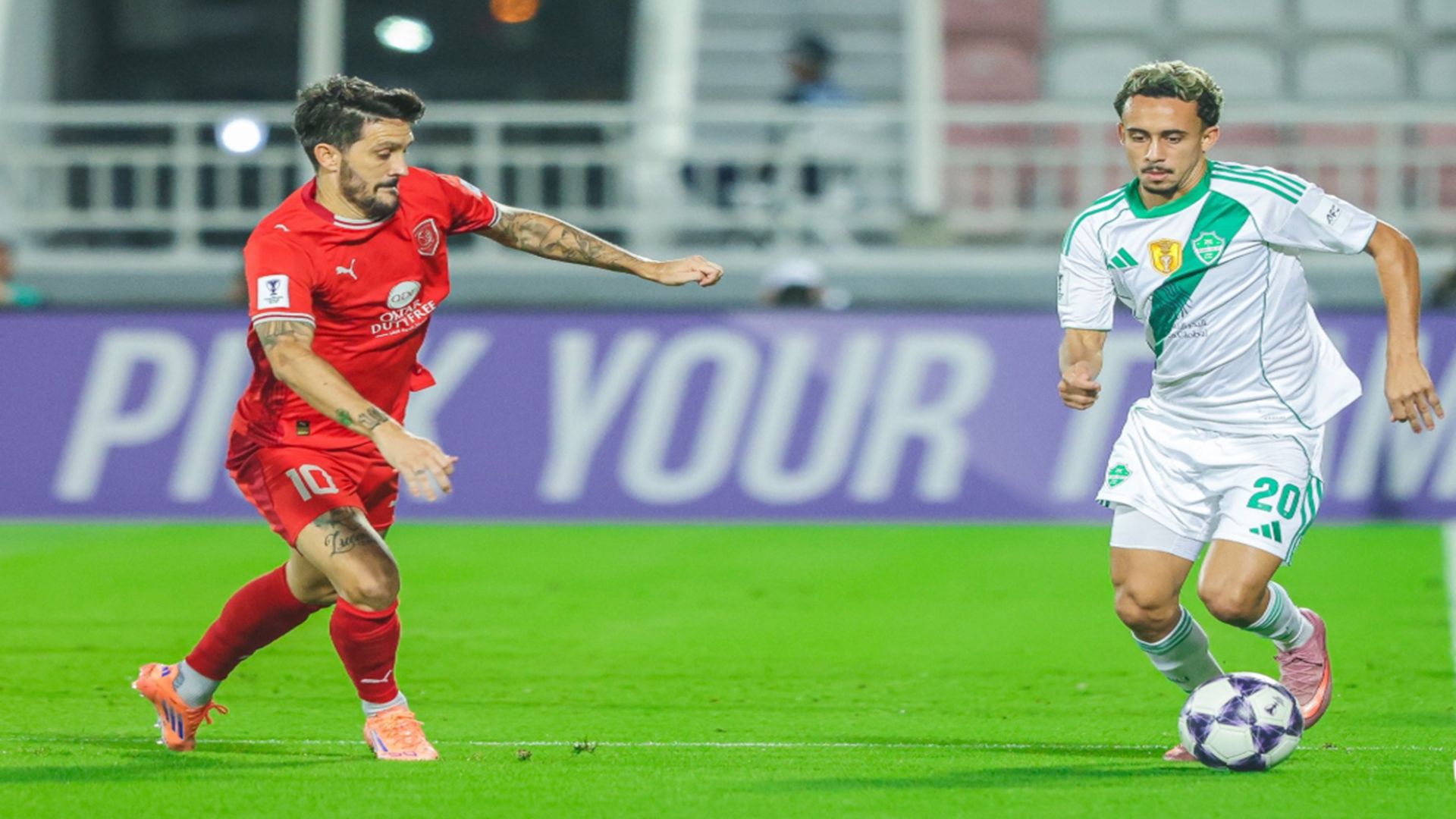 Duhail vs Al-Ahli 2-2 AFC Champions League West image