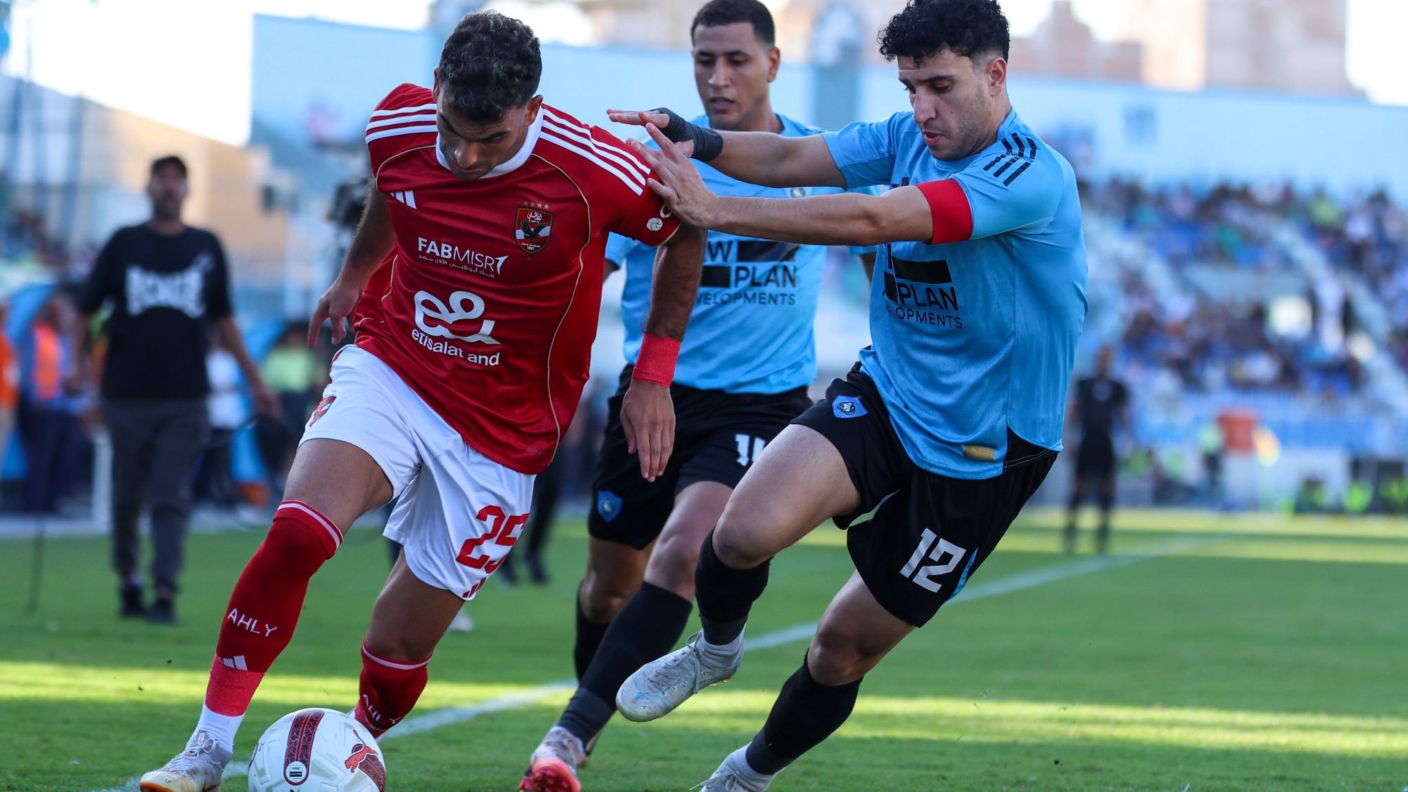 مباراة غزل المحلة والأهلي