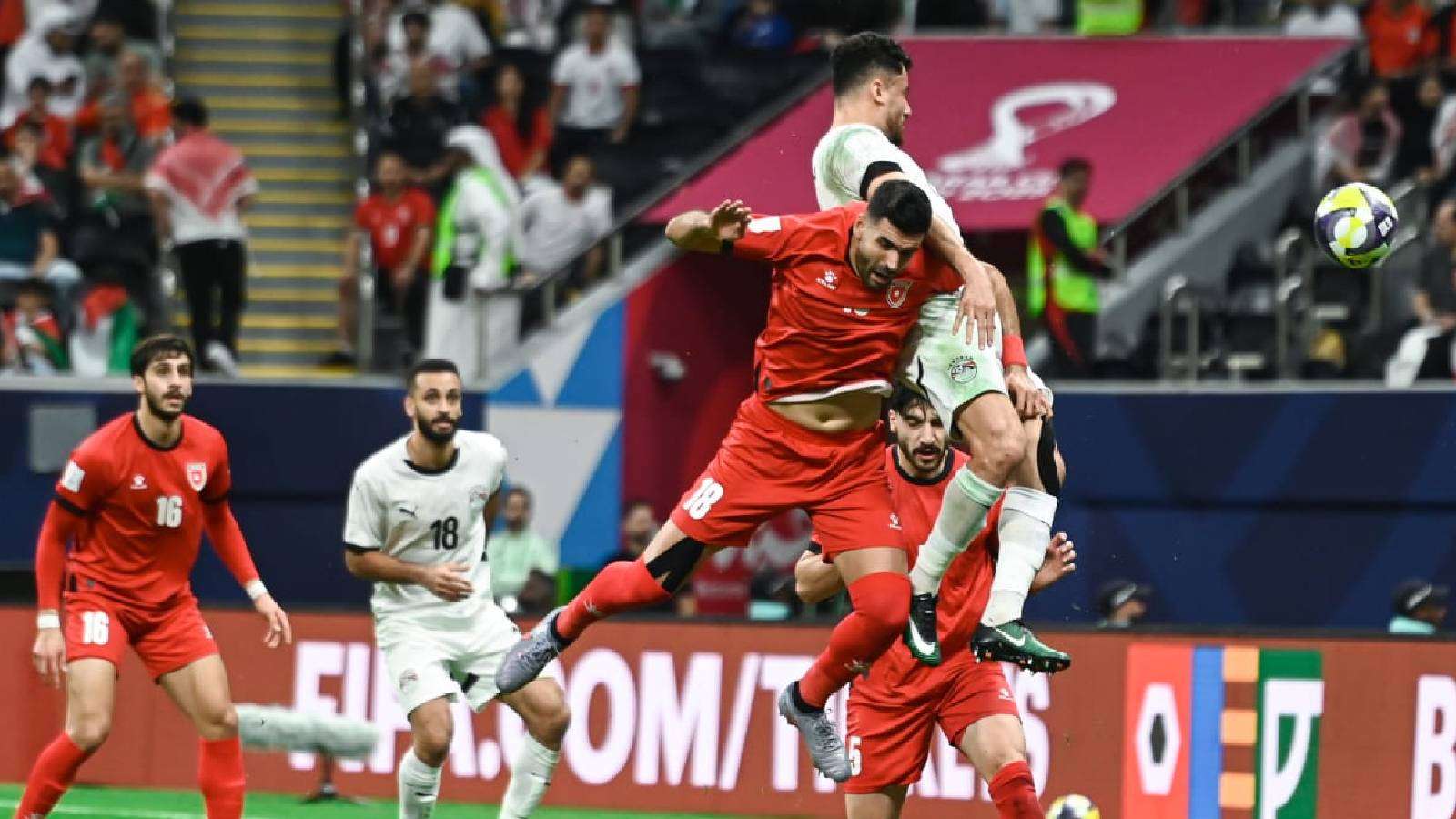 مباراة مصر والأردن