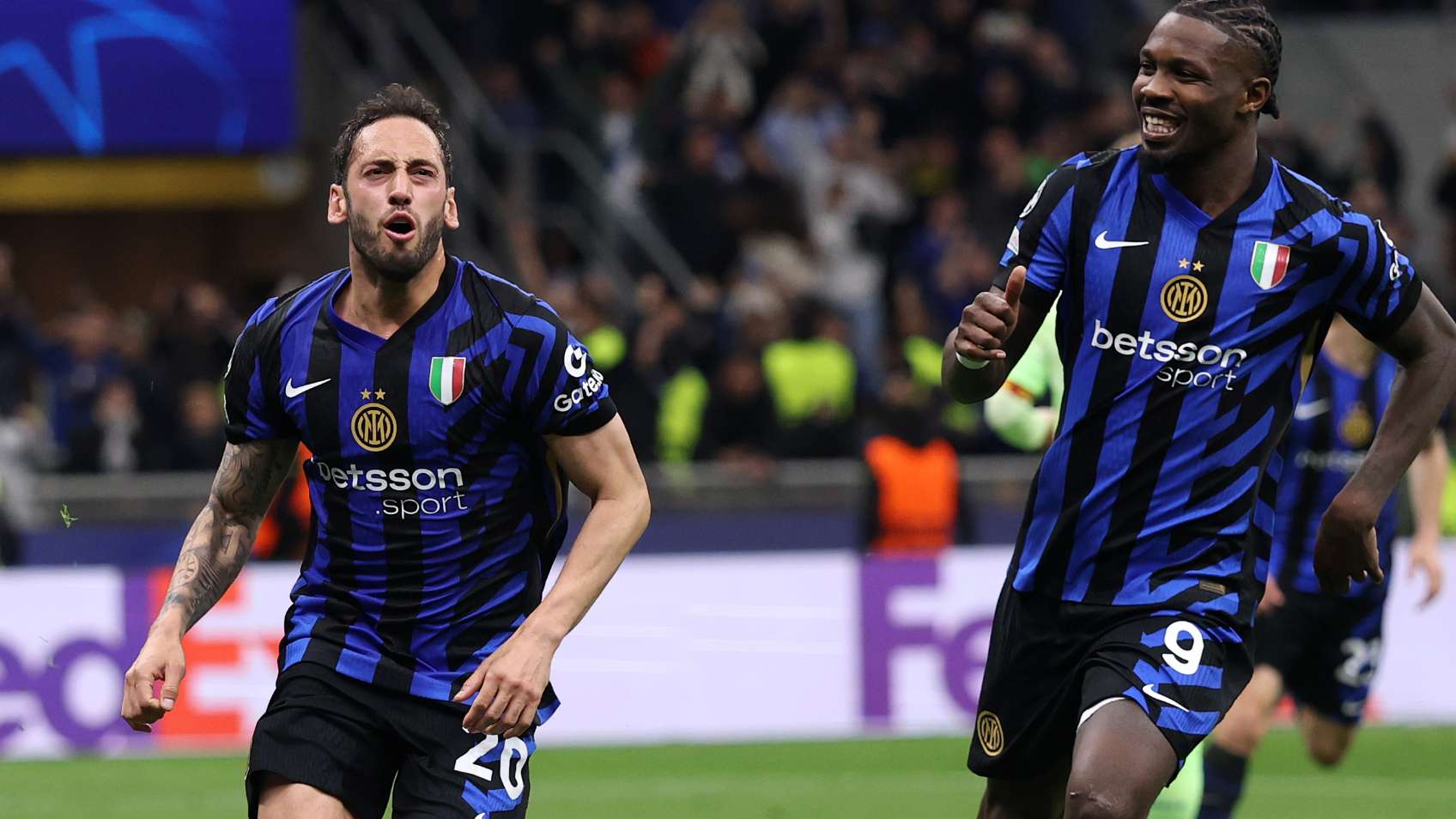 Calhanoglu Inter Champions