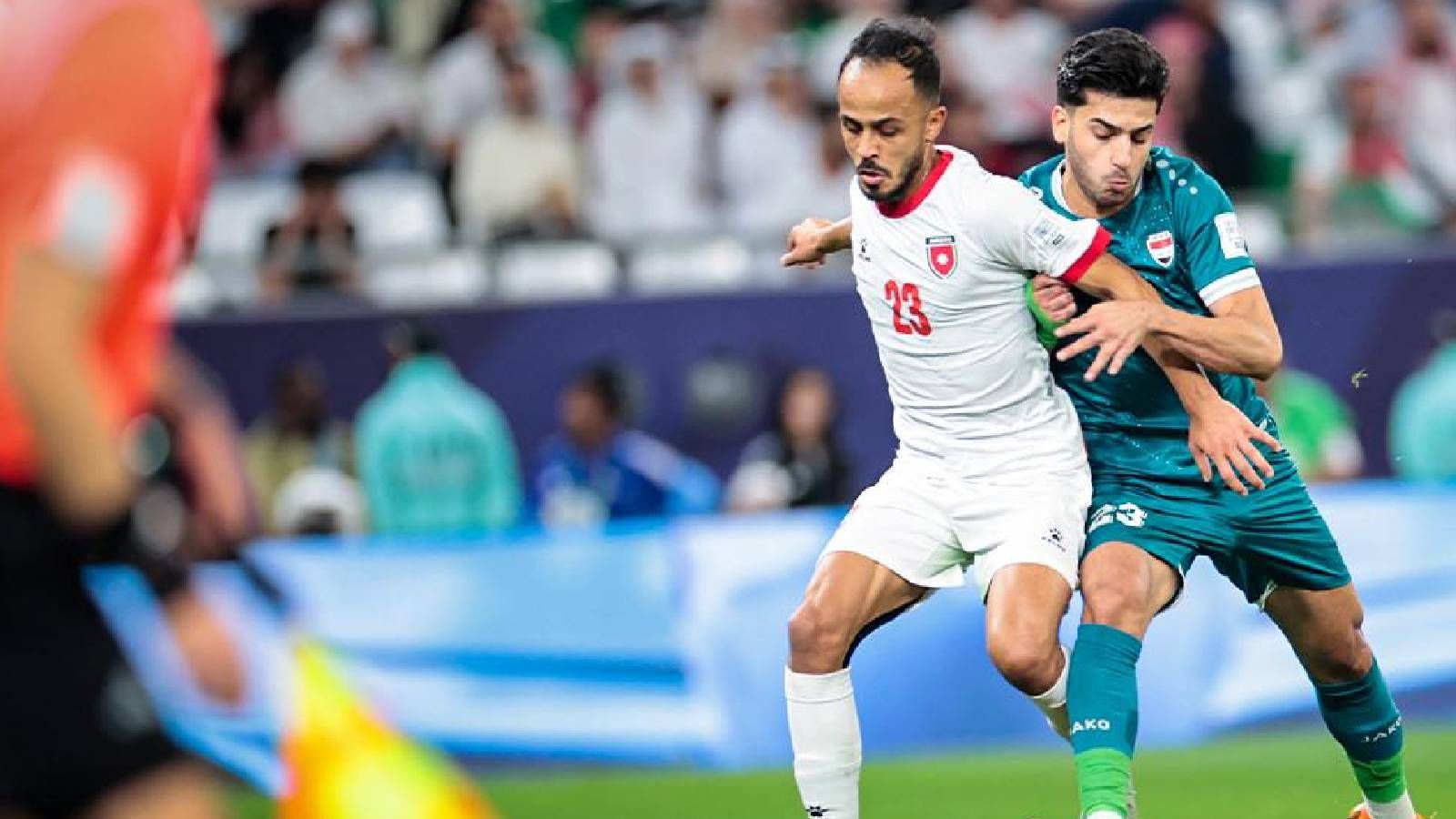 مباراة الأردن والعراق في كأس العرب