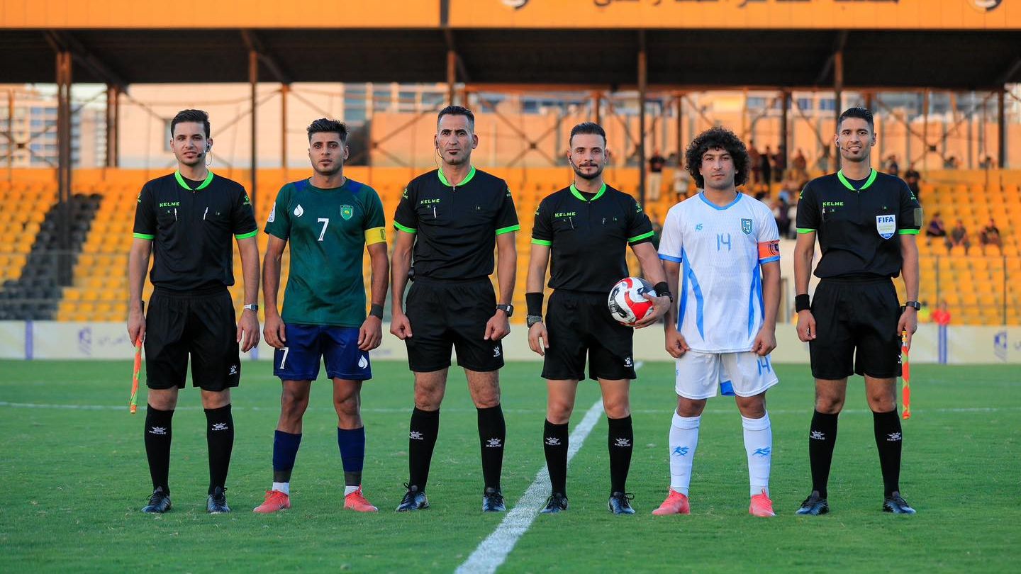 مباراة النفط والقاسم في الدوري العراقي