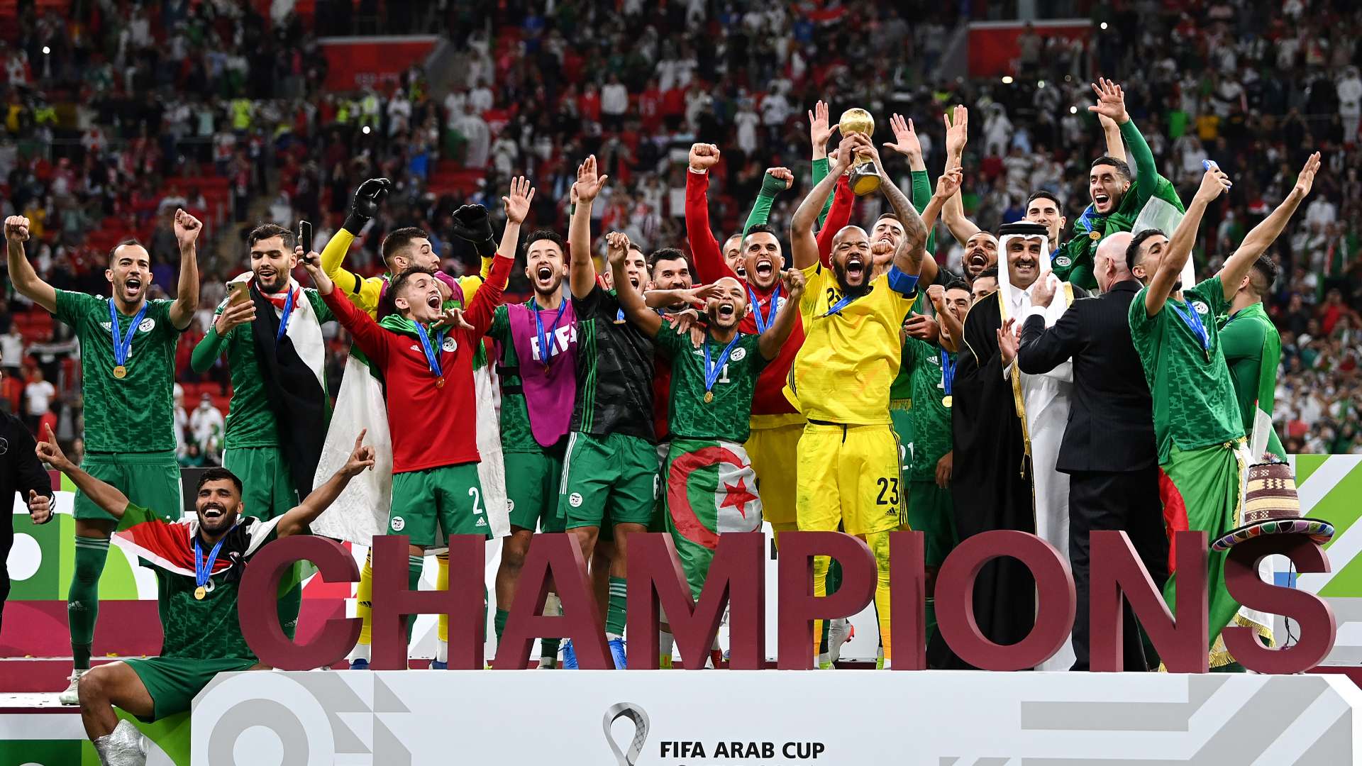 Arab Cup 2025 Winners