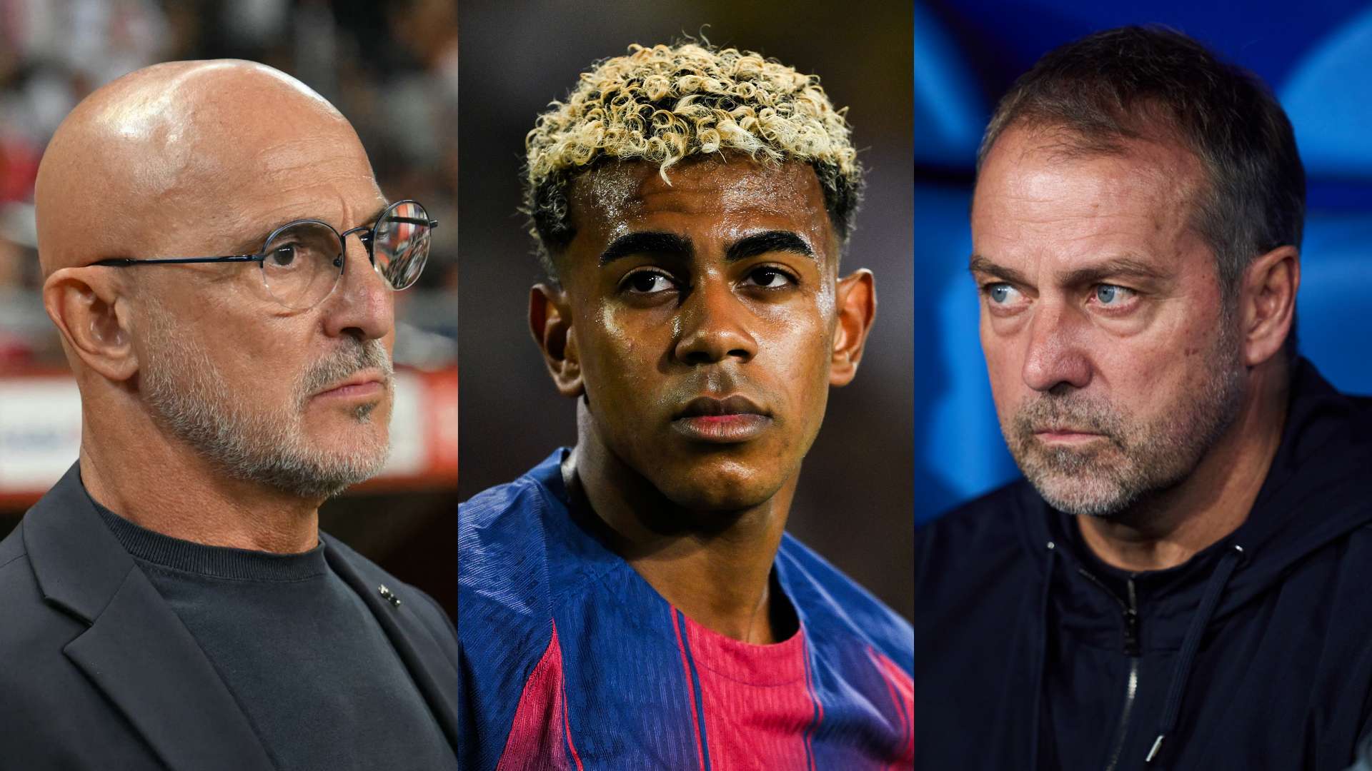 GFX Luis de la Fuente Lamine Yamal Hansi Flick