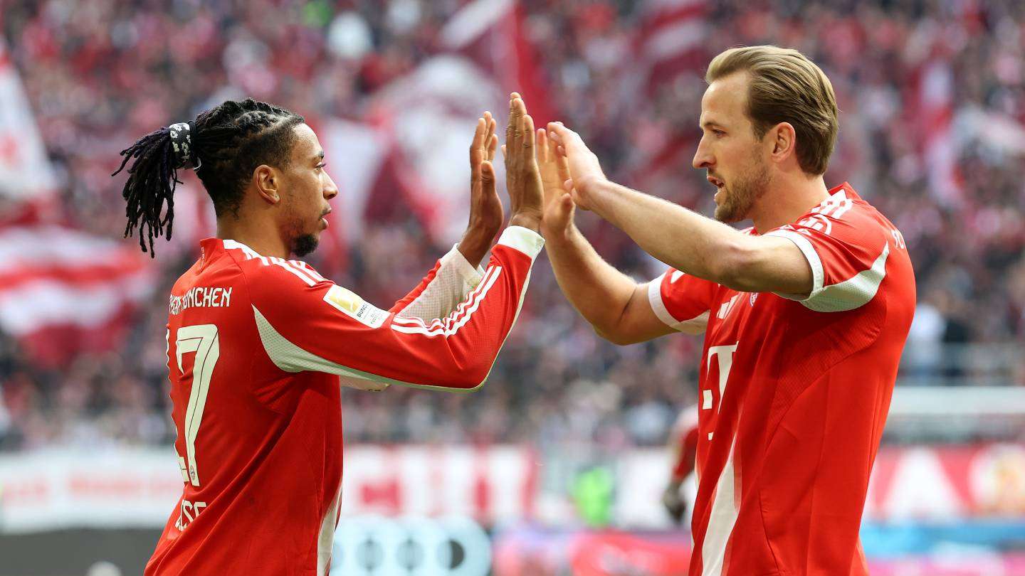 Harry Kane und Michael Olise