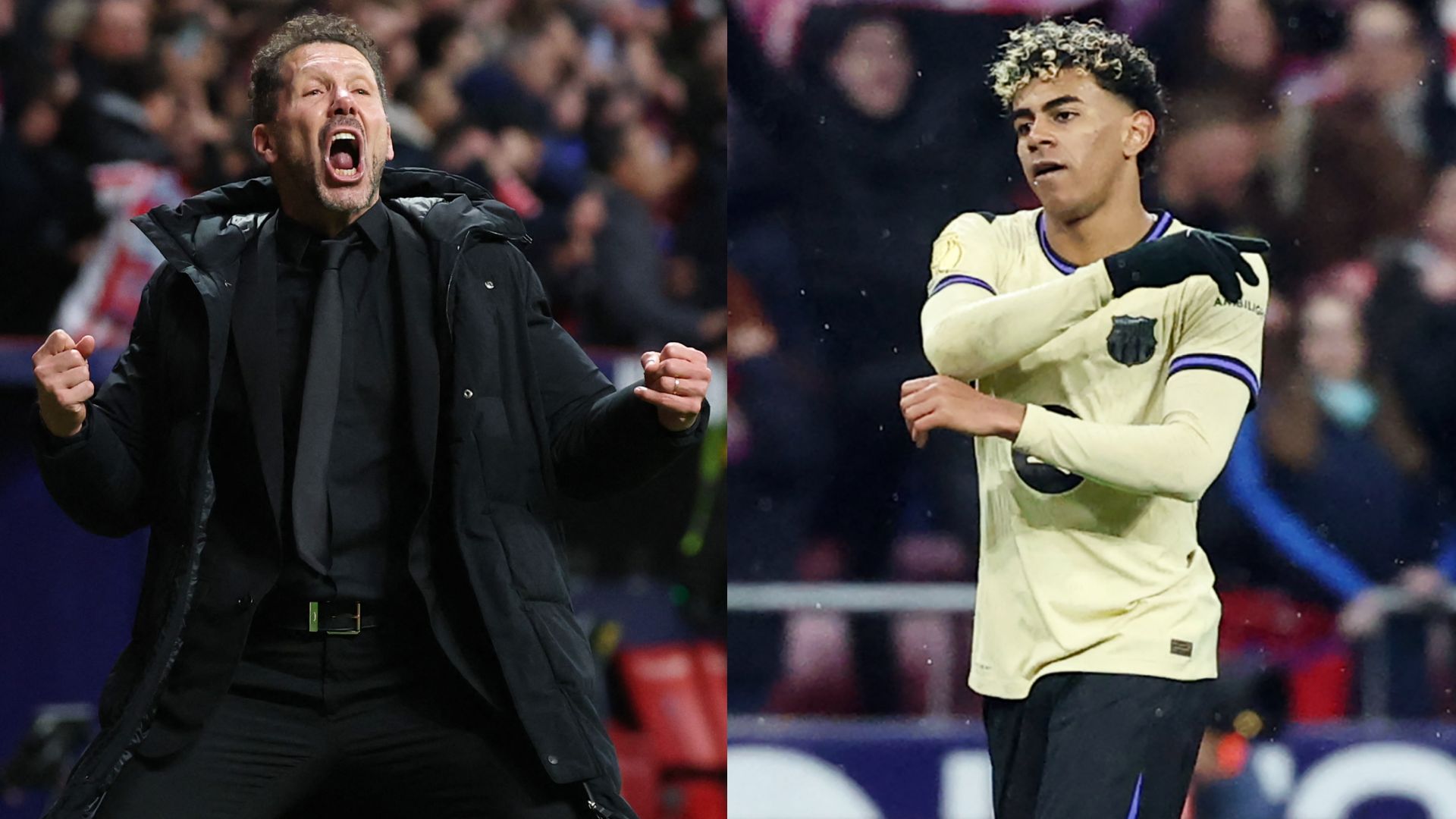 Diego Simeone Lamine Yamal Atletico Madrid Barcelona 2025-26