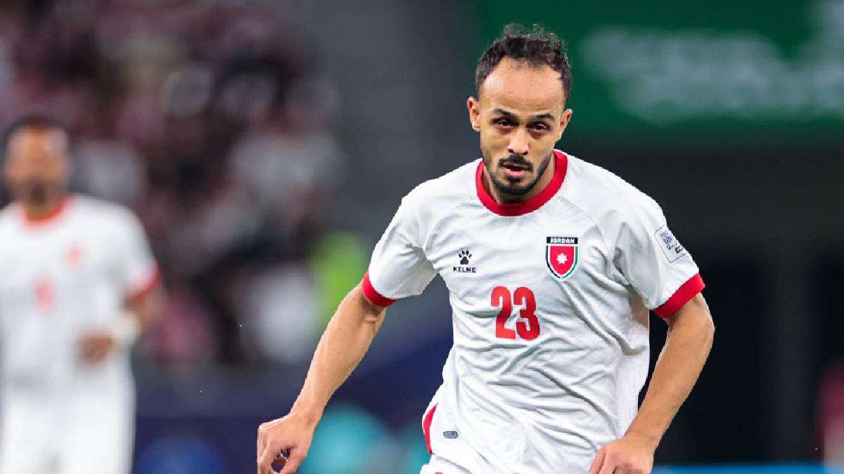 أدهم القريشي لاعب منتخب الأردن